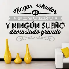 STICKART - Vinilo Ningún Soñador