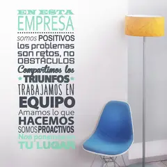 STICKART - Vinilo En Esta Empresa