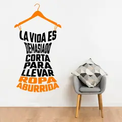 STICKART - Vinilo Decorativo La Vida Es