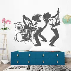 STICKART - Vinilo Banda De Rock