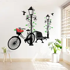 STICKART - Vinilo Bicicleta Y Faroles