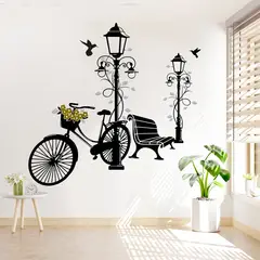 STICKART - Vinilo Bicicleta Y Faroles