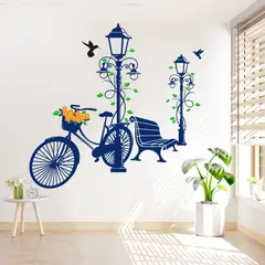 STICKART - Vinilo Bicicleta Y Faroles
