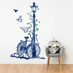 STICKART - Vinilo Bcicleta Y Farol