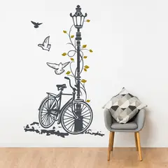 STICKART - Vinilo Bcicleta Y Farol