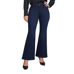 VRP BY VIVIANA RIVAS PLATA - Jean Flare Tiro Alto Mujer Vrp By Viviana Rivas Plata.