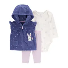 CARTER'S - Conjunto 3 Piezas Bebé Niña Carters