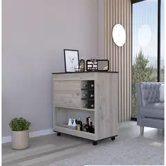 TUHOME - Bar Bajo Bicolor 1 Puerta