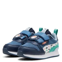 PUMA - Zapatillas urbanas Niño R78 Playmobil V PS