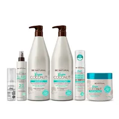 BE NATURAL - Combo Virgin Coconut 1 Litro