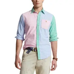 POLO RALPH LAUREN - Camisa Manga Larga 100% Algodón Hombre