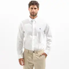 POLO RALPH LAUREN - Camisa Manga Larga 100% Algodón Hombre