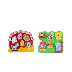 FISHER PRICE - Rompecabezas Animales Aleatorio