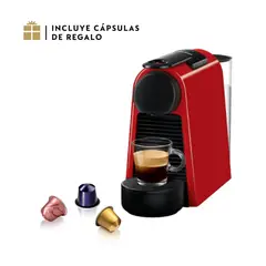 NESPRESSO - Cafetera Essenza Mini Roja