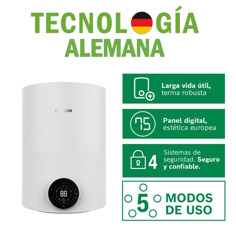 Terma Eléctrica SmarTank 50L + Kit de Instalación