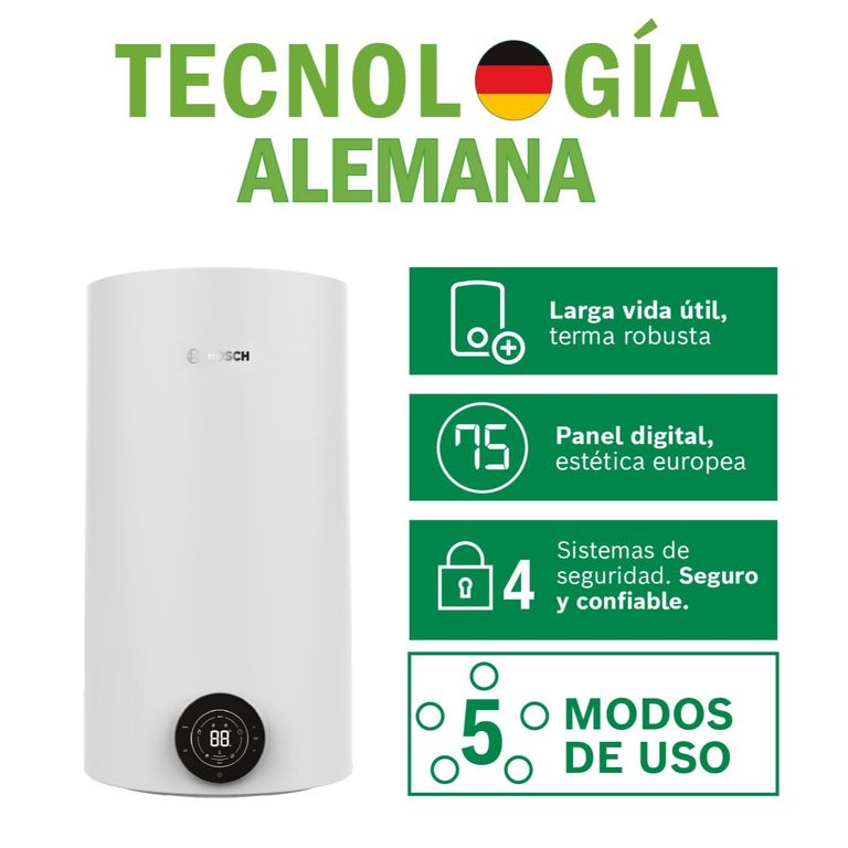 Terma Eléctrica SmarTank 80L + Kit de Instalación