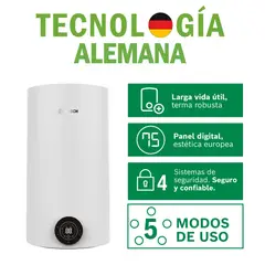 BOSCH - Terma Eléctrica SmarTank 80L + Kit de Instalación
