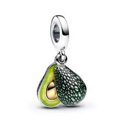 PANDORA - Charm Colgante Doble Aguacate