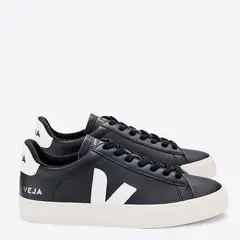 VEJA - Zapatillas Urbanas Cuero Vegano Mujer Negro