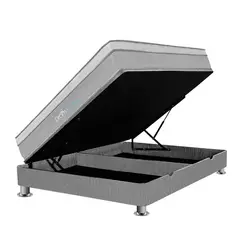 DROM - Cama Boxet Koppal 1.5 Plz + 1 Almohada + Protector