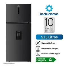 INDURAMA - Refrigeradora 525L C/Disp Negra RI-578DN