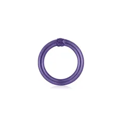 TOUS - Anilla Plata Acabado Morado 20 mm