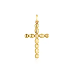 TOUS - Dije Oro 1Era Ley Cruz Bolas 23 mm