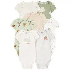 CARTER'S - Body Pack X7 Bebé Unisex