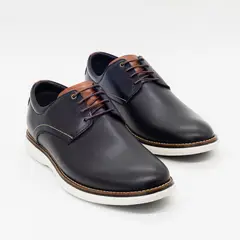 GREENBAY - Zapatos Casuales Cuero Hombre