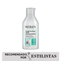 REDKEN - Acondicionador Sin Siliconas Para Cabello Con Rizos Y Rulos Procesados Y Dañados Acidic Bonding Curls 300Ml