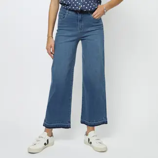 SYBILLA - Jean Straight Tiro Medio Mujer