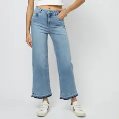 SYBILLA - Jean Straight Tiro Medio Mujer