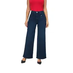 VRP BY VIVIANA RIVAS PLATA - Jean Wide Leg Tiro Alto Mujer VRP By Viviana Risvas Plata