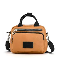 AMPHORA - Cartera Crossbody Poxy Camel