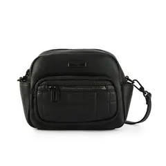 AMPHORA - Cartera Crossbody Lambert Negro