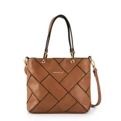 AMPHORA - Cartera Deluca Marron