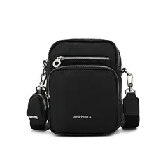AMPHORA - Cartera Crossbody Maia Negro