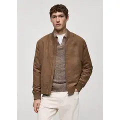 MANGO - Casaca Bomber Hombre