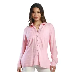 FORDAN JEANS - Blusa Manga Larga Mujer