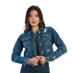 FORDAN JEANS - Casaca Casual 100% Algodón Mujer