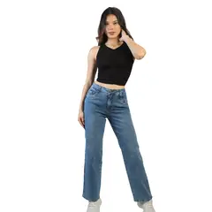 FORDAN JEANS - Jean Recto Algodón Mujer