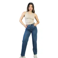 FORDAN JEANS - Jean Recto Algodón Mujer Fordan Jeans.