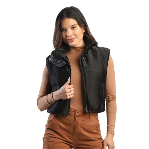 FORDAN JEANS - Chaleco Casual Mujer