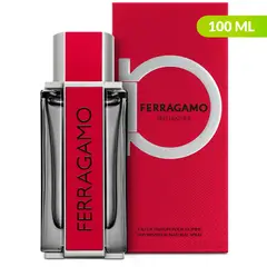 FERRAGAMO - Red Leather Edp 100 Ml Hombre