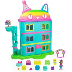 LA CASA DE GABBY - Casa Gabby Dollhouse Multi-Nivel Con Figura Gabby Y Accesorios