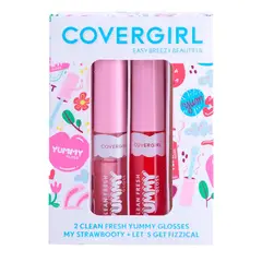 COVERGIRL - Set De 2 Yummy Gloss My Strawbooty + Let´s Get Fizzical