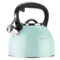 MAGEFESA - Tetera 2.8 Litros Acero Inoxidable Esmeralda