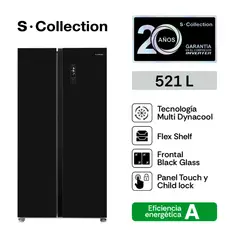 SCOLLECTION - Refrigeradora Sbs S-collection London 521l.