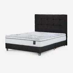 ROSEN - Cama Box Tarima Art4 King Issey Grafito