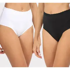 BLU - Pack X2 Calzón Algodón Mujer